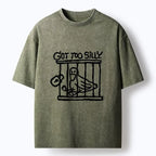 Washed Cotton T-Shirt for Men Gift Idea