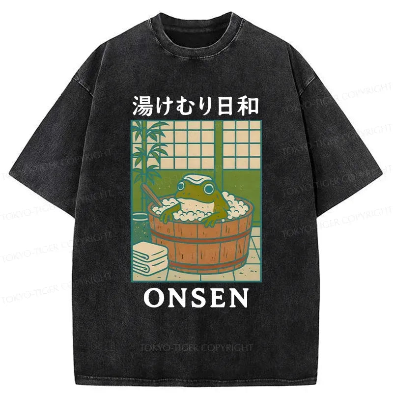 Kyoto-Lion Frog Tee for Anime Convention