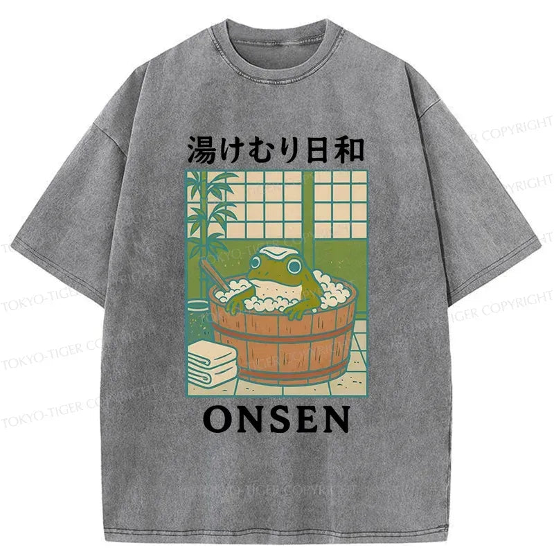Kyoto-Lion Frog Tee for Anime Convention