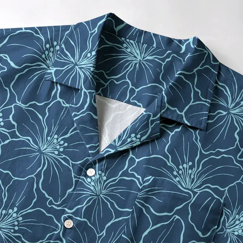Comfortable Cotton Japanese Print Shirt on Sale