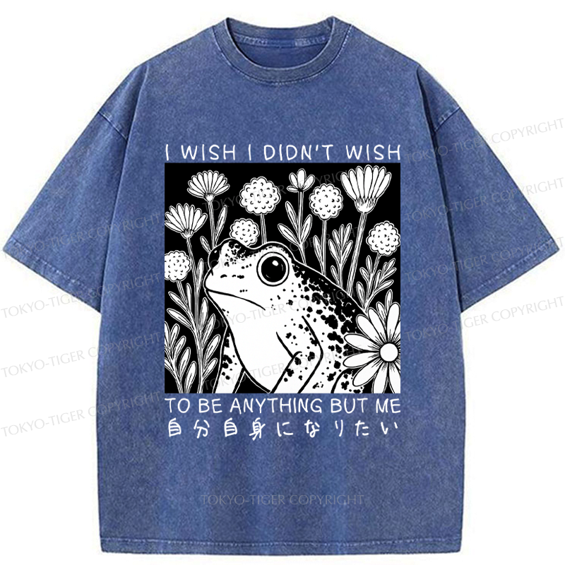 Washed Unisex Tee Trendy Streetwear