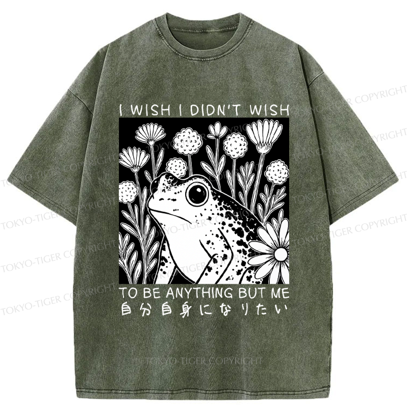 Washed Unisex Tee Trendy Streetwear