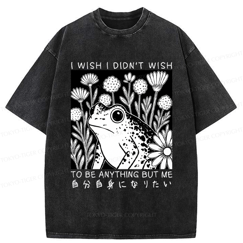 Washed Unisex Tee Trendy Streetwear