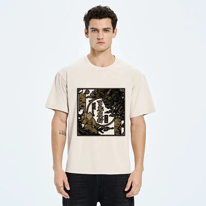 Japanese Ukiyo-e Cat Tee Gift Idea