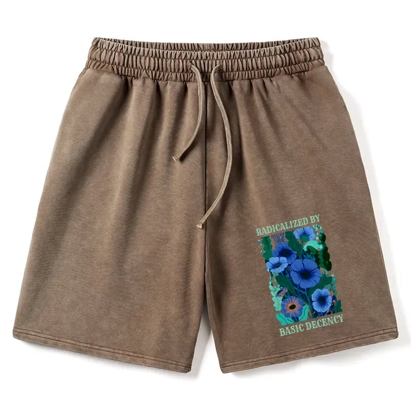 Kyoto Lion washed shorts for summer