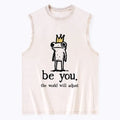 Japanese frog tank top for summer