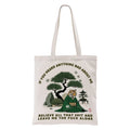 Kyoto-Lion Funny Ukiyoe Tiger Samurai Zen Tote Bag