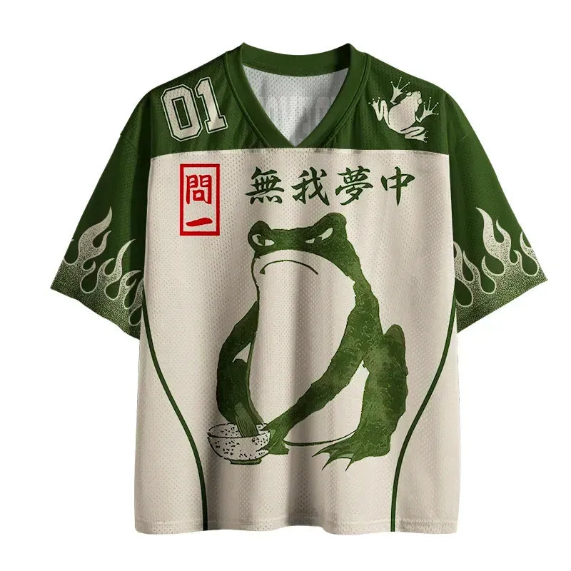 Unisex Ukiyo-e Frog Jersey Limited Edition