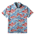 Unisex Kyoto Lion Koi Print Shirt