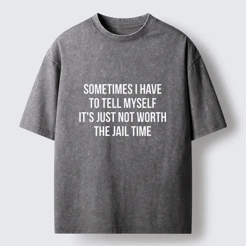 Think It Over Before You Act Unisex Cotton Tee