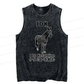 kyoto lion streetwear tank top
