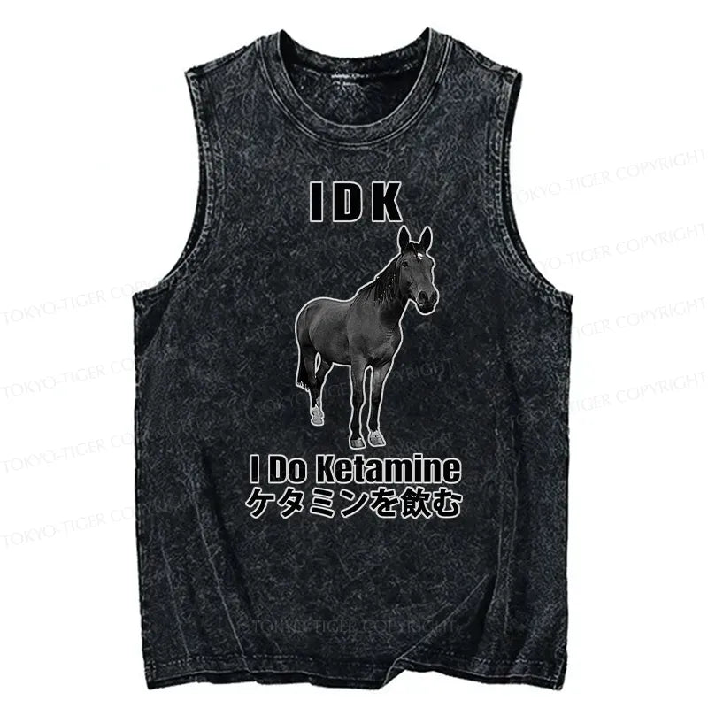 kyoto lion streetwear tank top