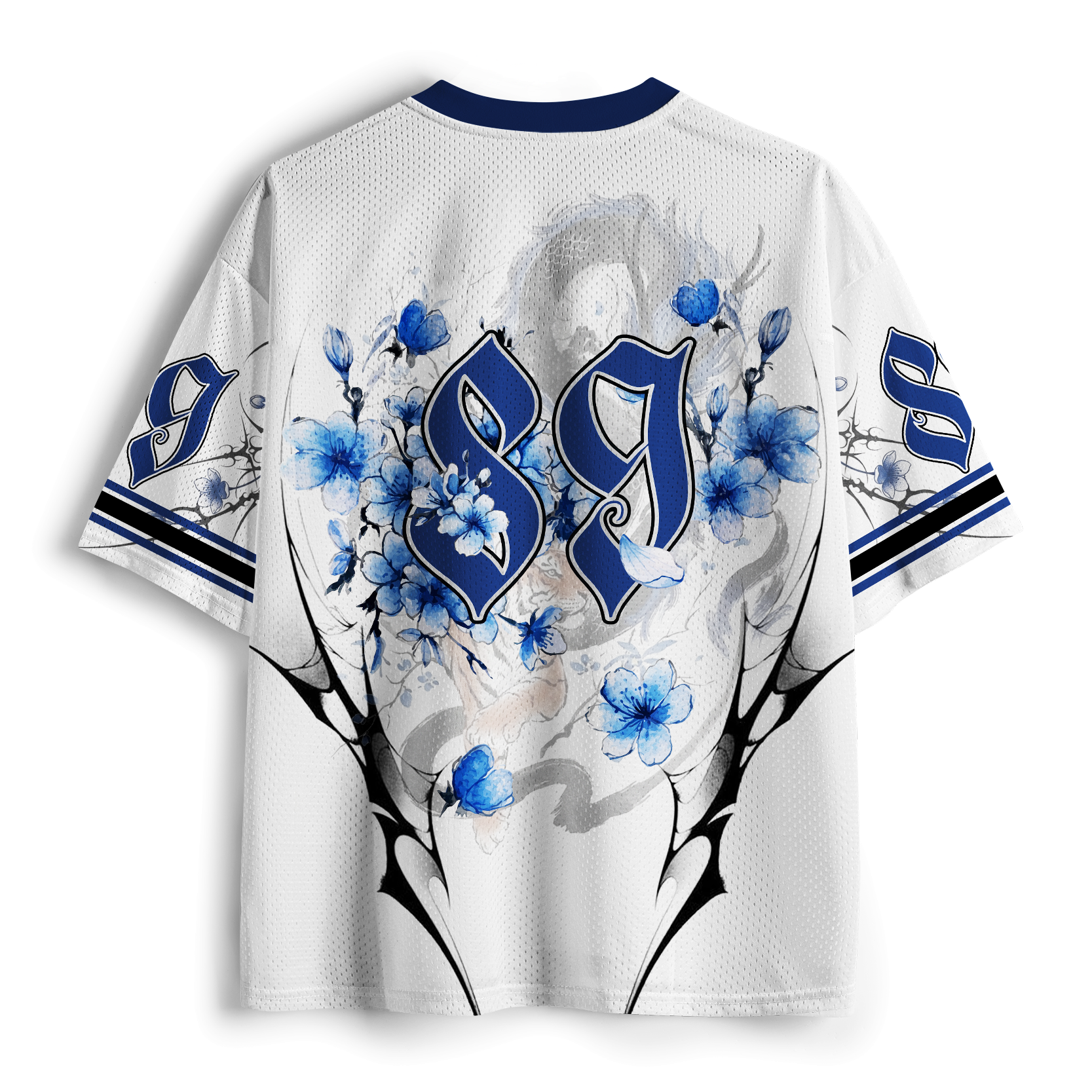 Dragon Tiger Mesh Jersey for Sports