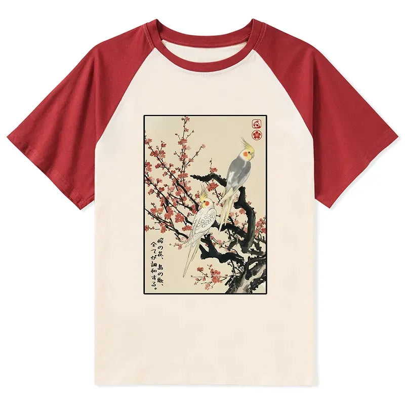 Kyoto Lion Vintage Unisex Cotton T-Shirt