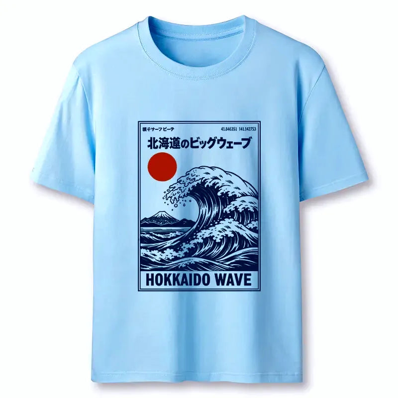 Comfortable Retro Wave T-Shirt for Summer