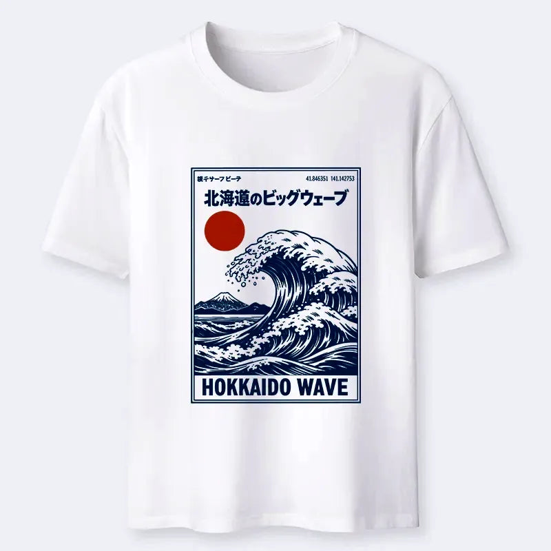 Kyoto-Lion Retro Wave Typesetting Classic T-Shirt