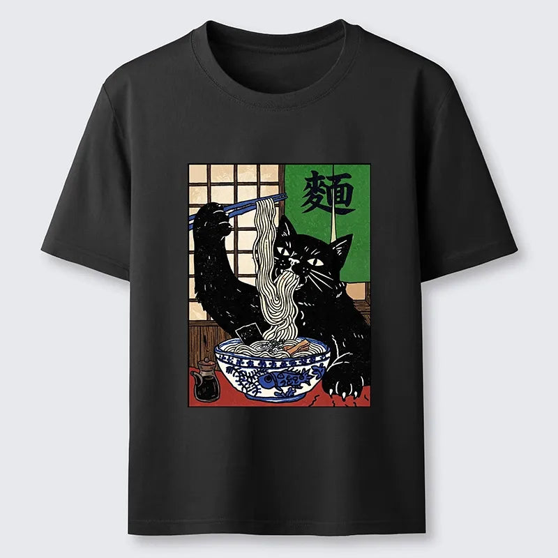 Kyoto-Lion Ramen Cat Vibes Classic T-Shirt