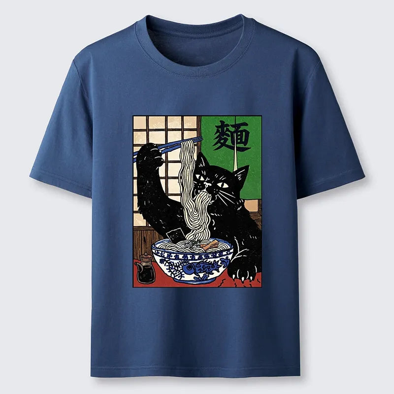 Kyoto-Lion Ramen Cat Vibes Classic T-Shirt