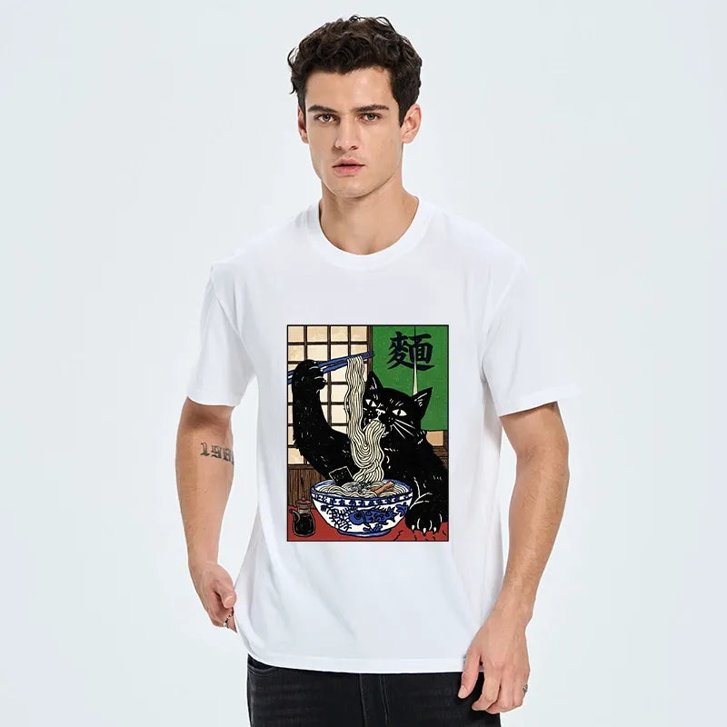 Kyoto-Lion Ramen Cat Vibes Classic T-Shirt