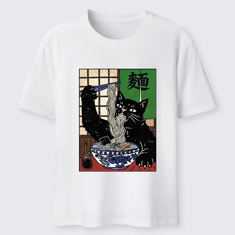 Kyoto-Lion Ramen Cat Vibes Classic T-Shirt