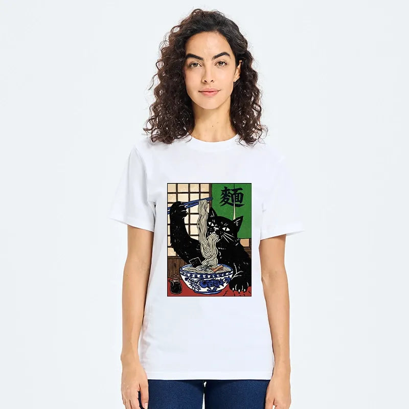Kyoto-Lion Ramen Cat Vibes Classic T-Shirt