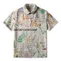 Vintage Tokyo Map Shirt for Summer