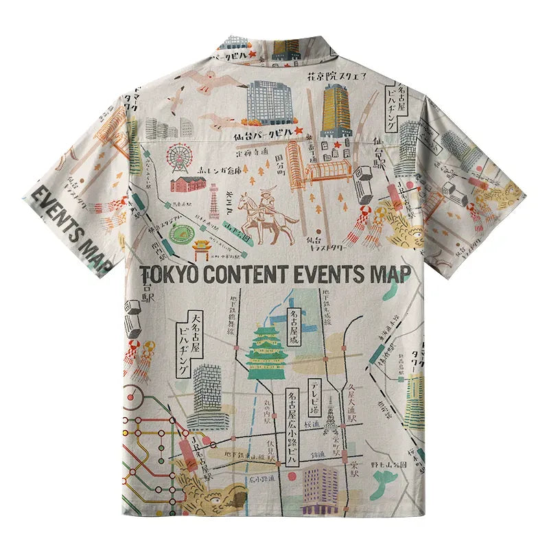 Unisex Cotton Kimono Style Shirt on Sale