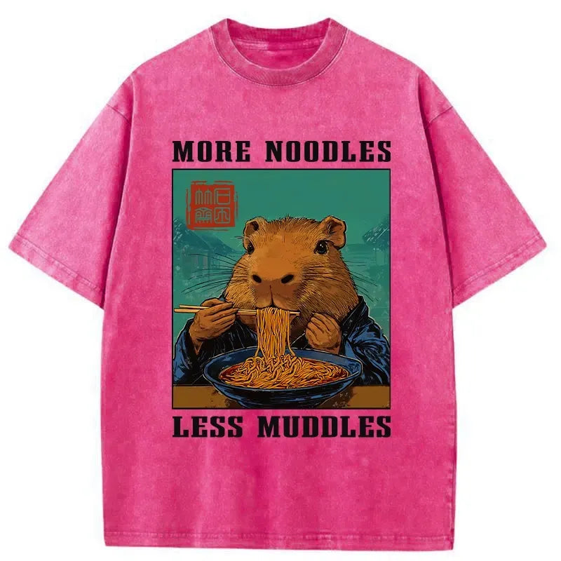 Japanese washed t-shirt for streetwear
