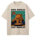 Kyoto-Lion More Noodles Less Muddles Washed T-Shirt