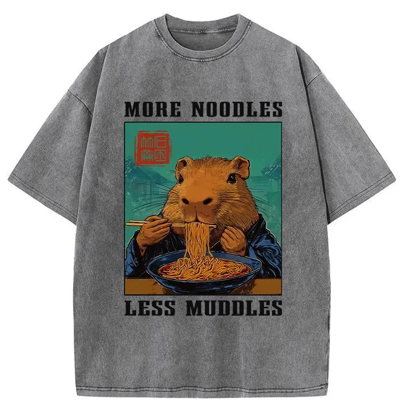 Kyoto lion vintage t-shirt for daily wear