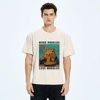 Kyoto lion vintage t-shirt for daily wear