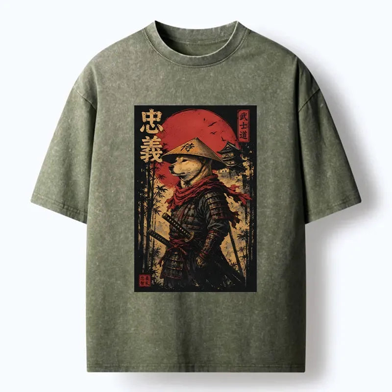 Loyal Samurai Dog Tee Best Seller Summer