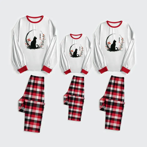 Kyoto lion unisex family matching pajamas gift idea