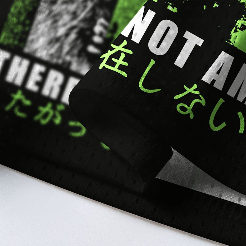 Japanese Streetwear Mesh Jersey Trending