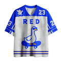 Red Mesh Jersey for Summer