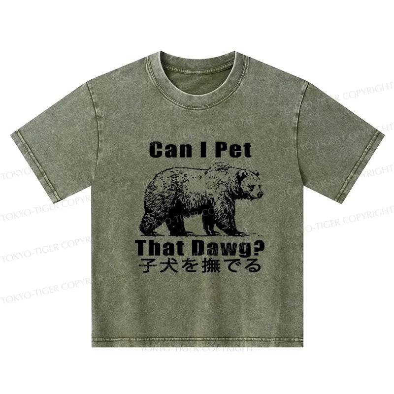 Kyoto-Lion Bear Kids T-Shirt for Daily Wear