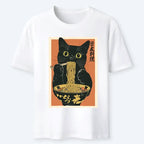 Vintage Kyoto Cat T-Shirt Gift Idea