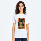 Kyoto-Lion Black Cat Eats Japan Ramen Classic T-Shirt