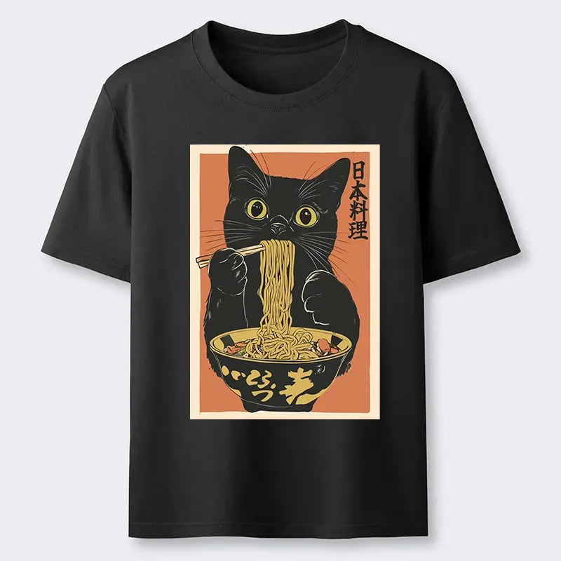 Vintage Kyoto Cat T-Shirt Gift Idea