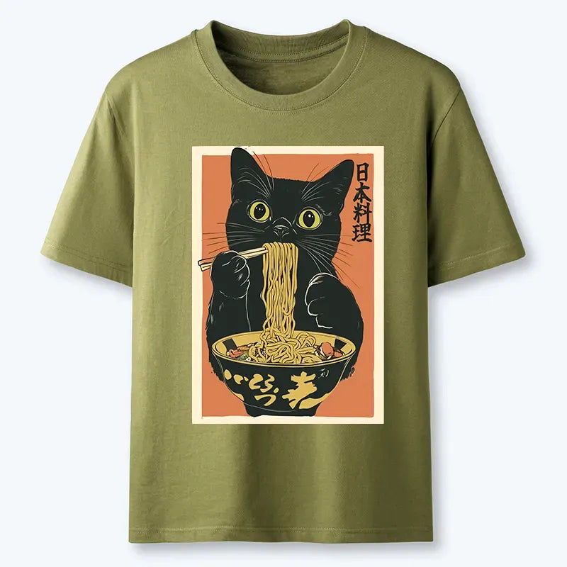 Vintage Kyoto Cat T-Shirt Gift Idea