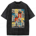 Kyoto-Lion Traditional Gesture Shadow Washed T-Shirt