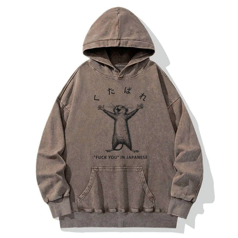 Kyoto Lion Happy Mouse Hoodie Gift Idea