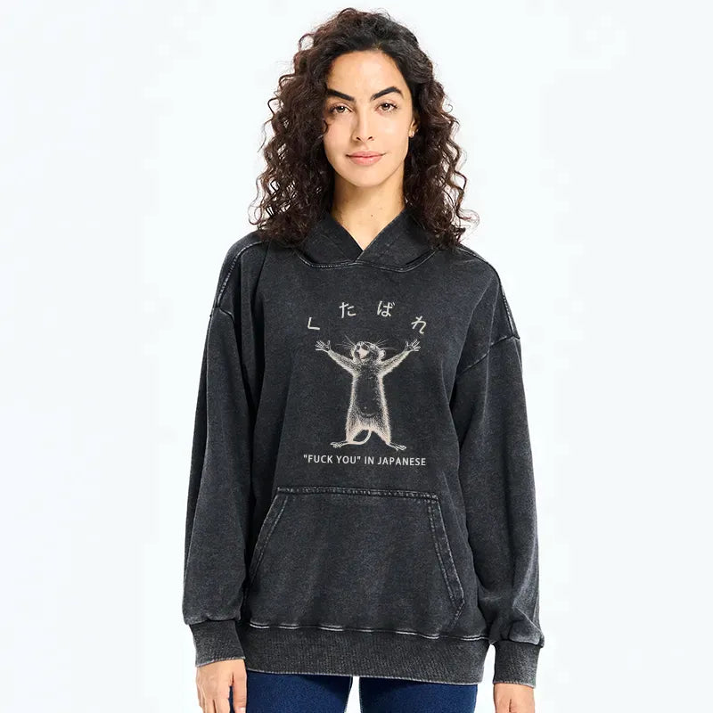 Kyoto Lion Happy Mouse Hoodie Gift Idea