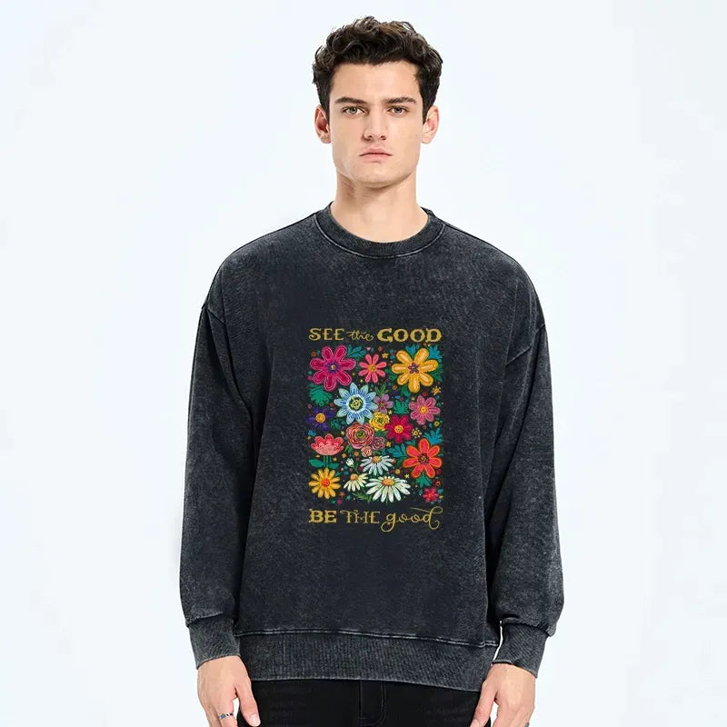 japanese vintage washed sweatshirt