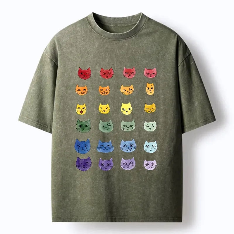 Unisex Cotton Cat T-Shirt for Everyday