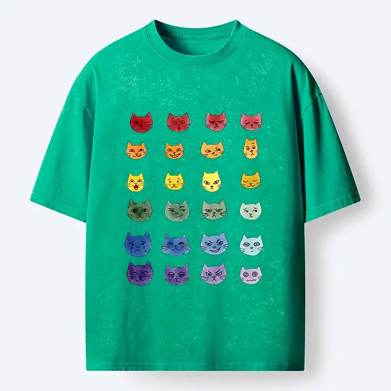 Unisex Cotton Cat T-Shirt for Everyday