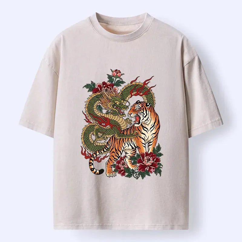 Vintage Asian Dragon T-Shirt Best Seller