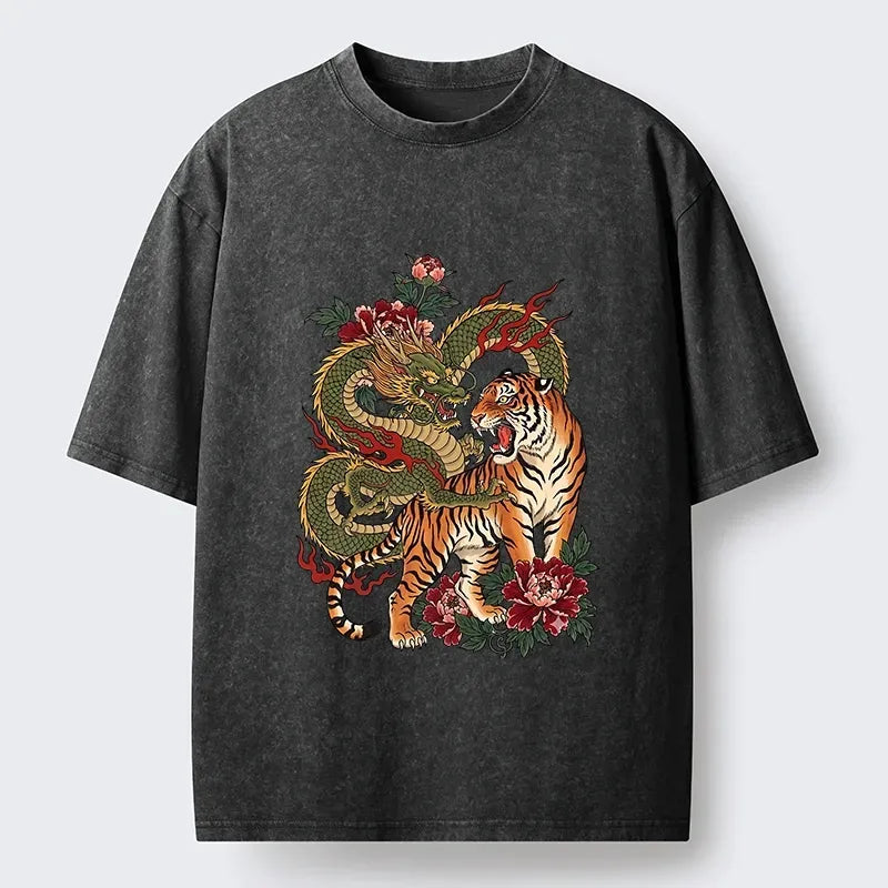Japanese Washed Floral Tee On Sale