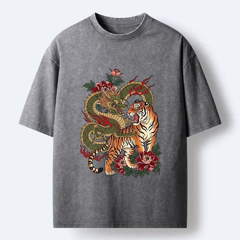 Japanese Washed Floral Tee On Sale