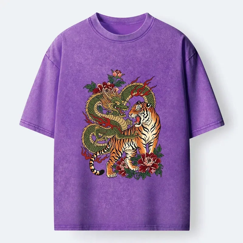 Japanese Washed Floral Tee On Sale